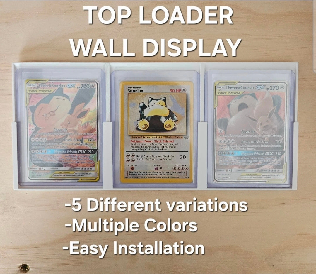 Toploader Wall hangers