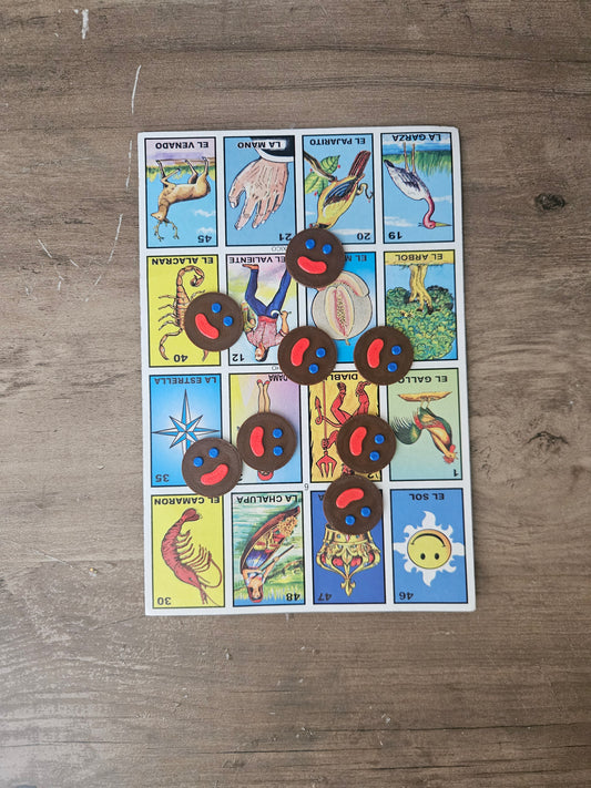 QTY.50 Loteria Game Chips Payaso