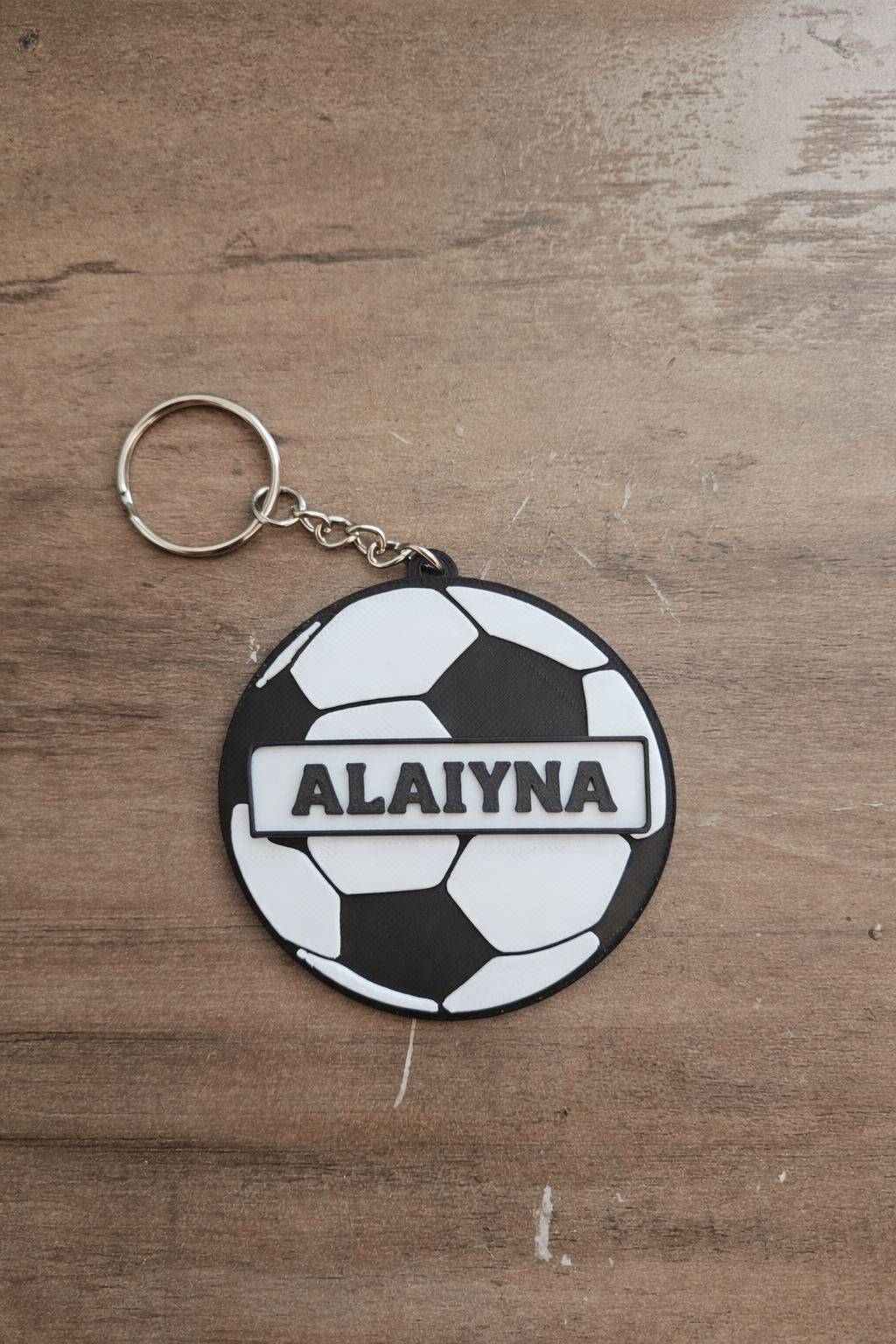 Soccer bag tag